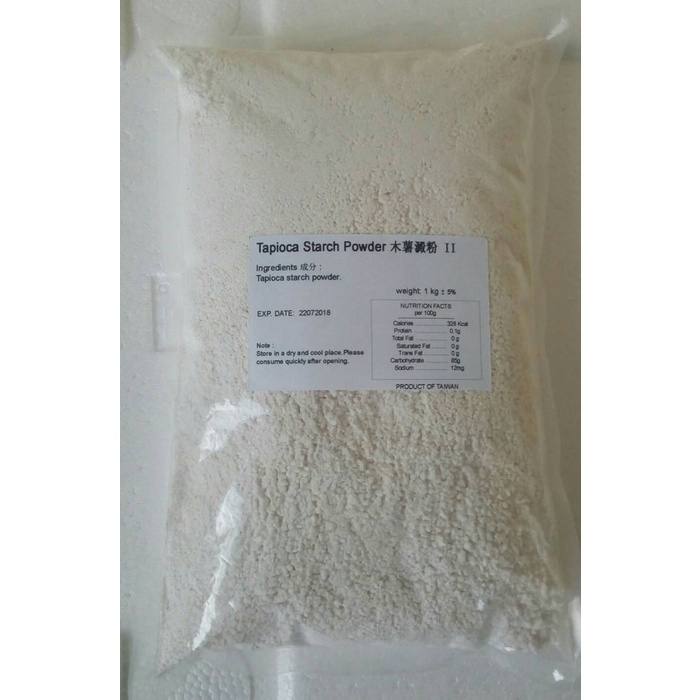 

cs777vv Tapioca Starch Powder / Tepung Kasar Da01D100