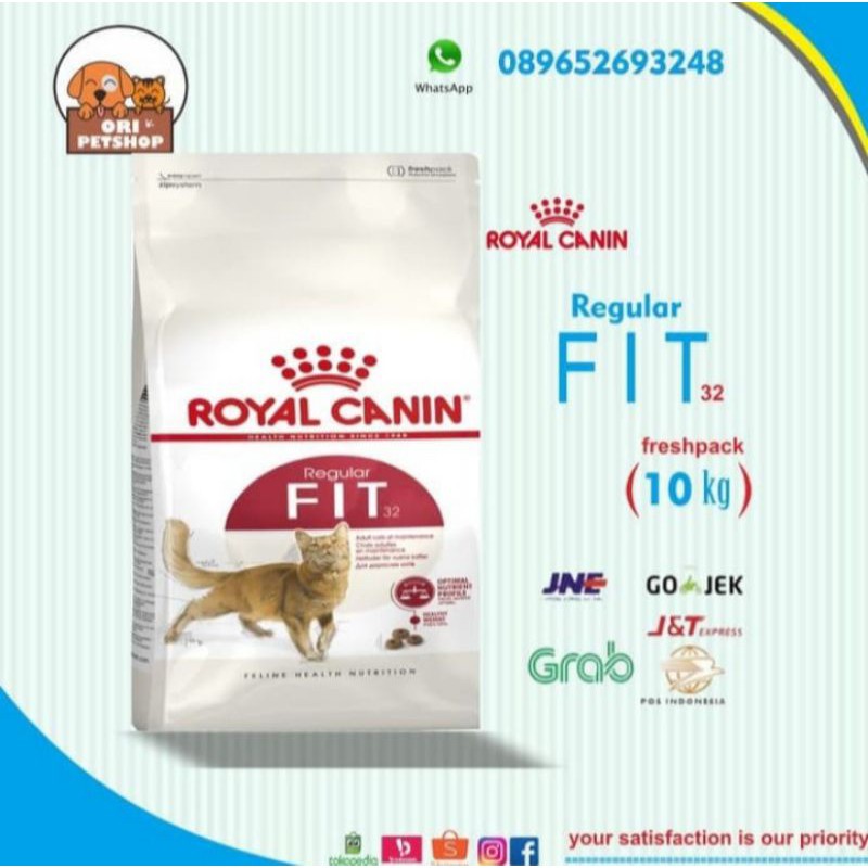 Expedisi Only royal canin fit 32 - 10 kg