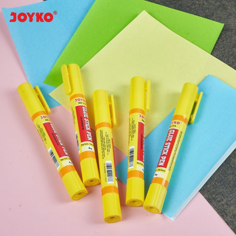 (2pc)Lem Batang Pen Glue Stick Pen Joyko GS-115 6gr/Lem STICK PEN-3