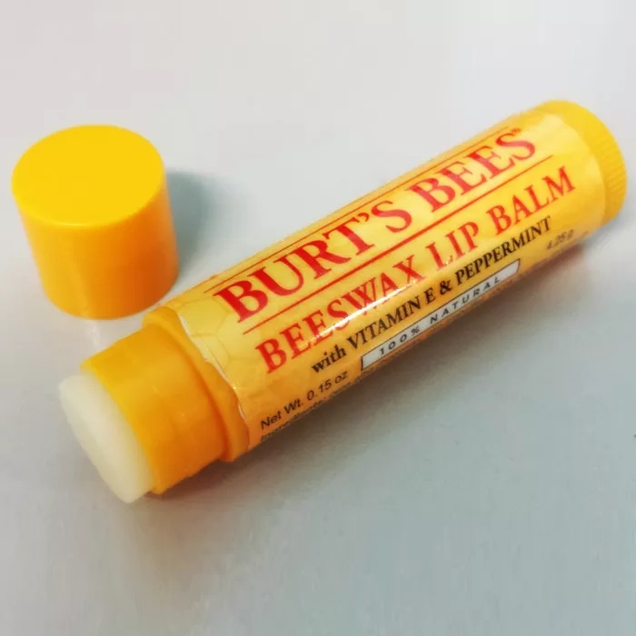 Burt's Bees Lip Balm Beeswax with vitamin E and Peppermint original burt burts oil Grosir