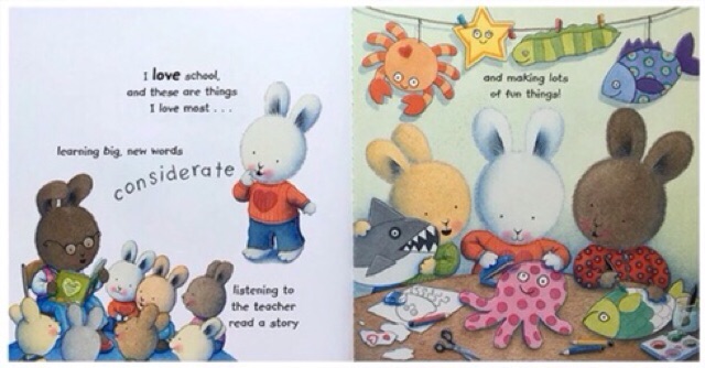 

RB The Things I Love Series - Set of 8 Books - Imported Book - Trace Moroney - Buku Import Edukasi