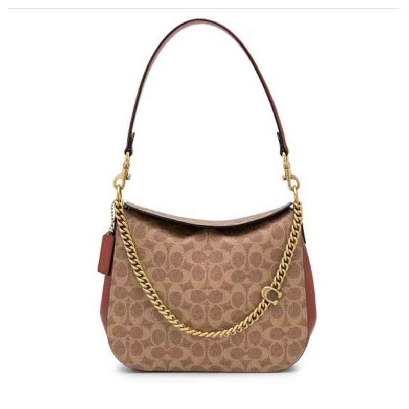 coach hobo chain signature rust ORIGINAL
