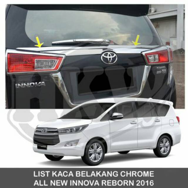 List Kaca Belakang Innova Reborn
