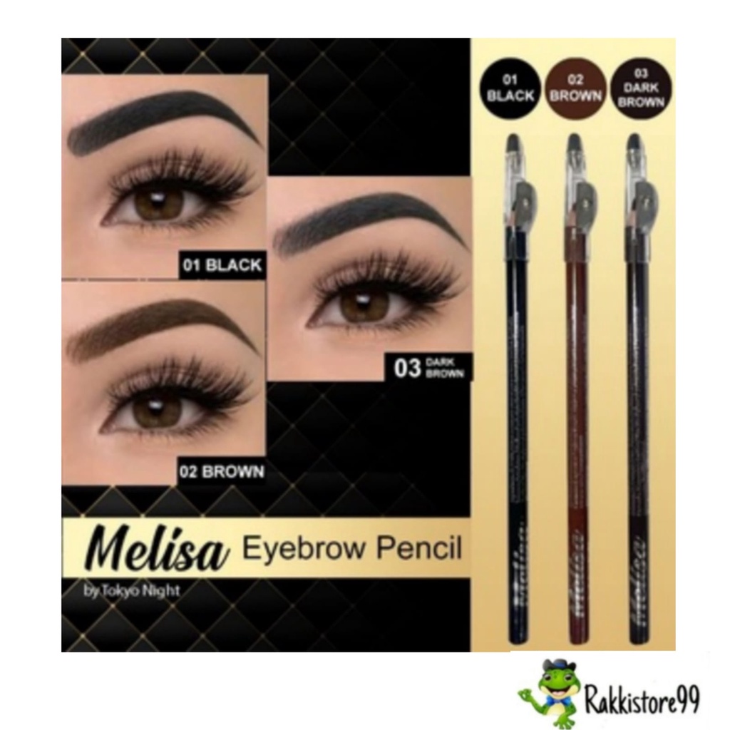 ❣️Rakkistore99❣️ MELISA BY TOKYO NIGHT EYEBROW PENCIL