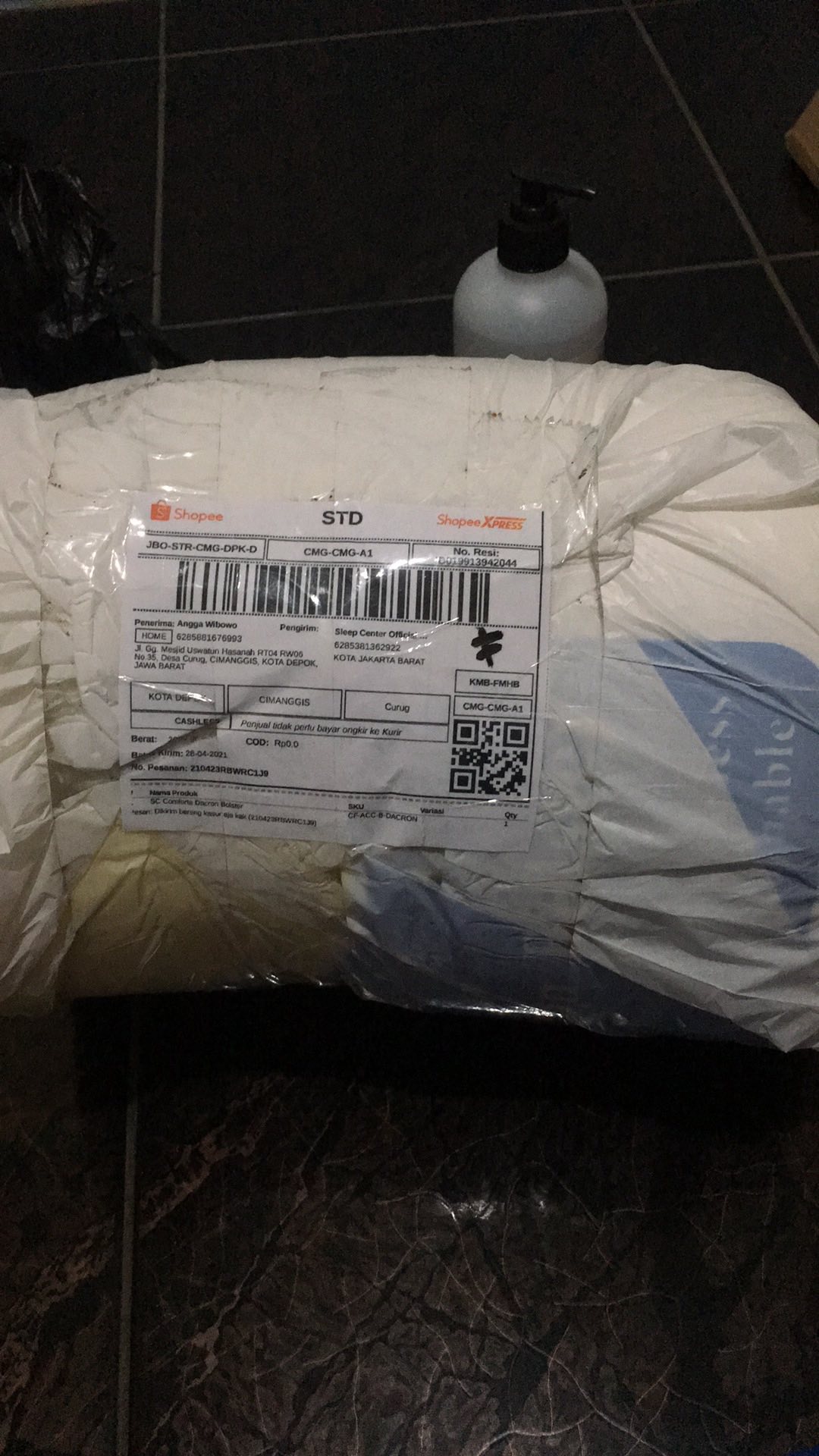 Sc Comforta Dacron Bolster