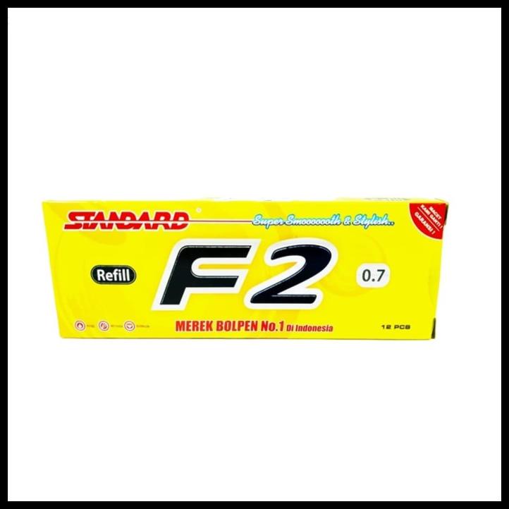 

Heaven | Standard Pen Refill F2 0.7 Isi 12 Pcs