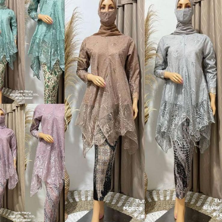 ⚡️BRANDS FESTIVAL⚡️ KEBAYA MAURY TUNIK ROK PLISKET ORIGINAL REALPICT > KEBAYA MODERN / KEBAYA REMAJA