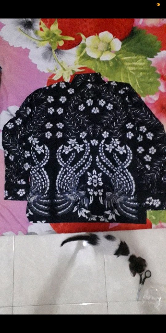 Kemeja Batik Pria Lengan Panjang Hrb026 Kenongo