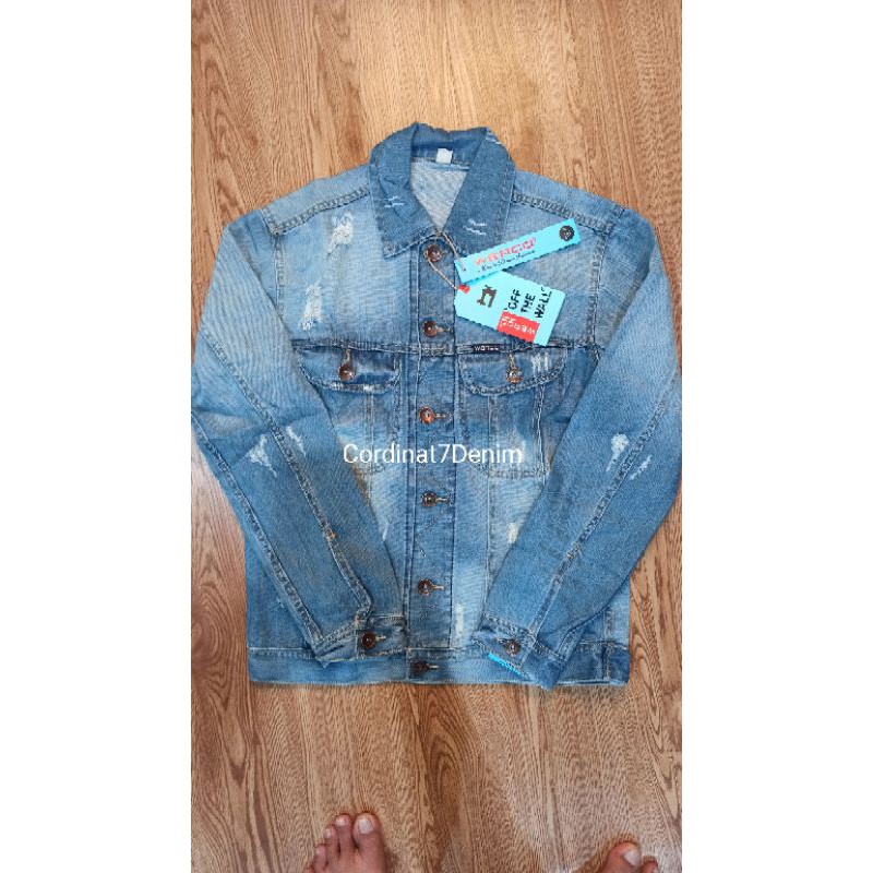 Jaket Jeans Pria - Jaket Denim - Jaket Terkini - Jaket Think Blue- Jaket Werco Denim