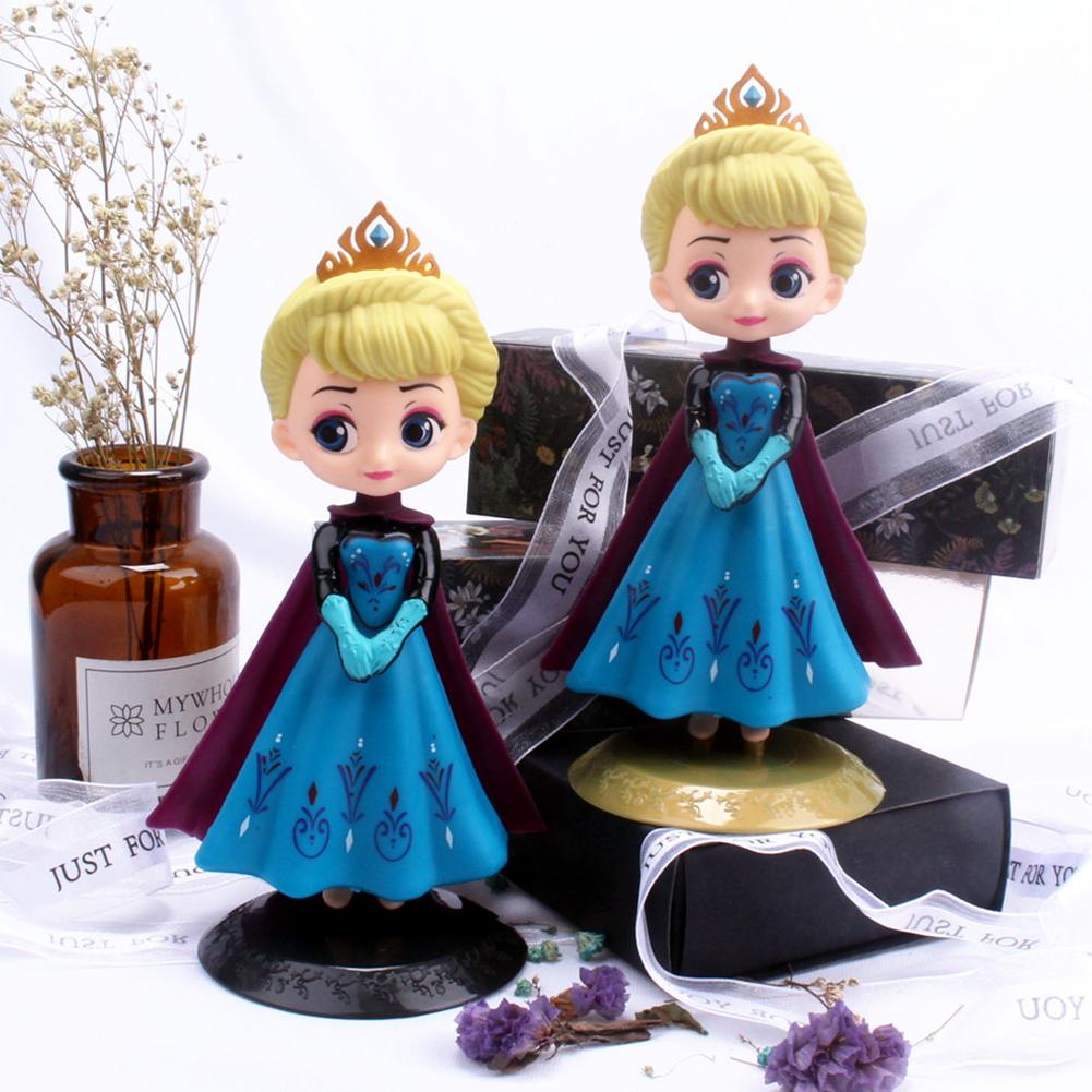 Ornamen Figure Princess Dengan Alas Untuk Dekorasi Kue Ulang Tahun Anak