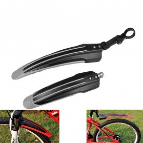 Spakbor Sepeda Depan &amp; Belakang Dua Warna Mudguard