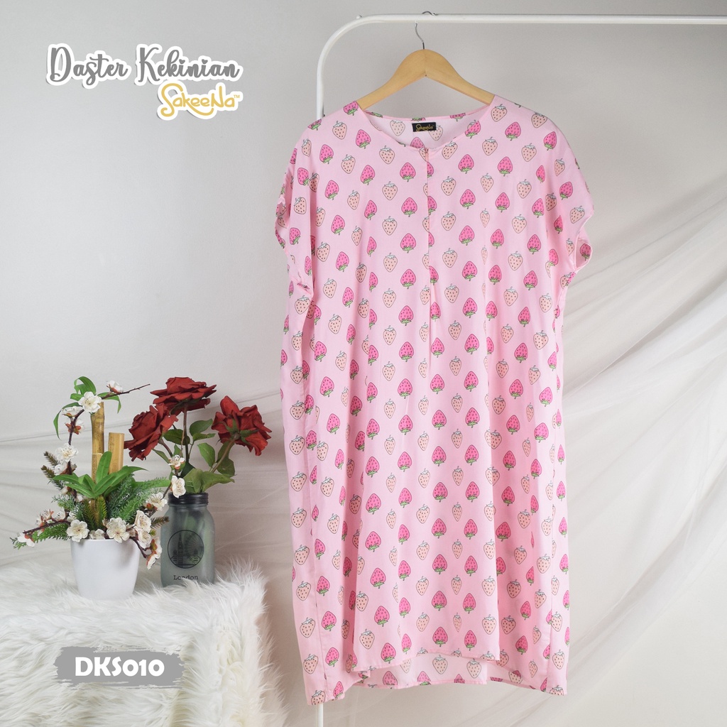 SAKEENA Daster Kekinian Busui Jumbo Rayon Premium