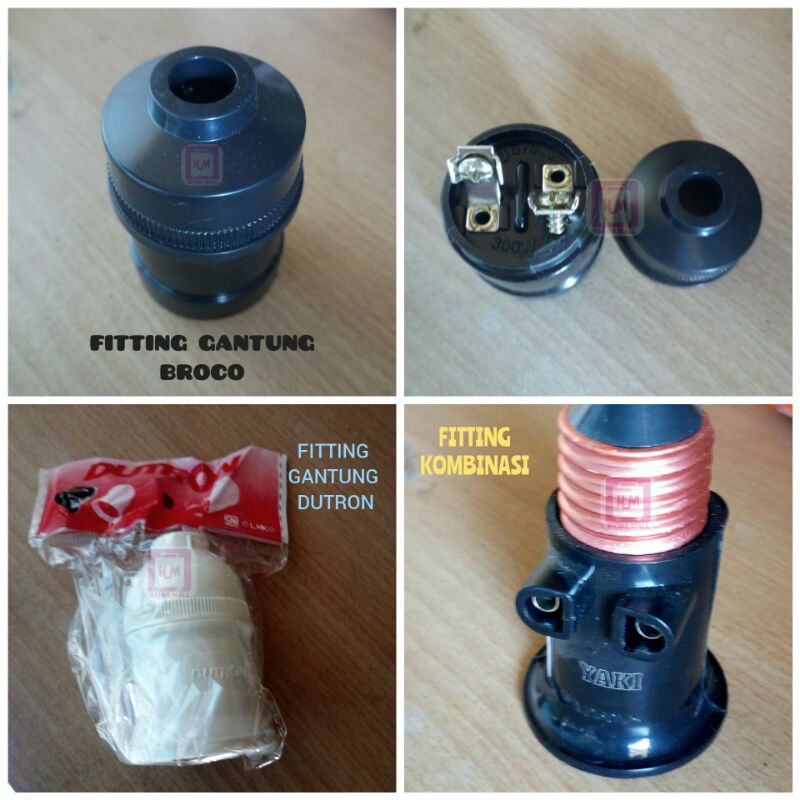 Hasna Mall - Broco Fitting Gantung Fitting Gantung Broco Fitting Kombinasi Warna Hitam