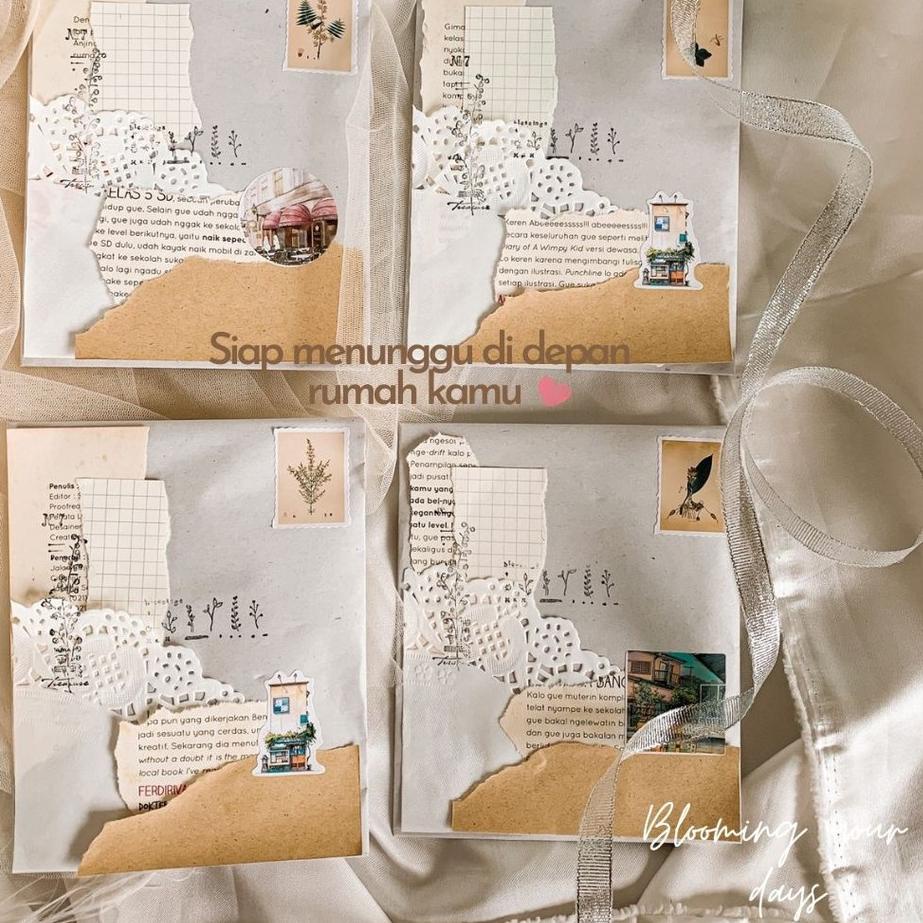 

[PROMO J0J52] Journal Kit Journaling Vintage Aesthetic Jurnal 40pcs Diskon