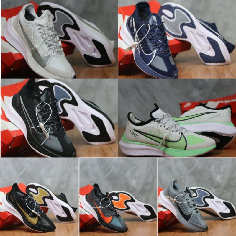 Sepatu Nike Zoom Gravity tersedia ukuran 38 s/d 44 banyak warna navy hitam abu mint mustard putih