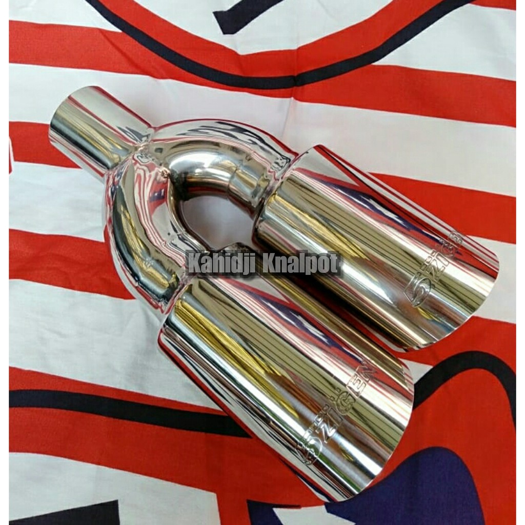 Knalpot Racing Mobil 5Zigen Cabang