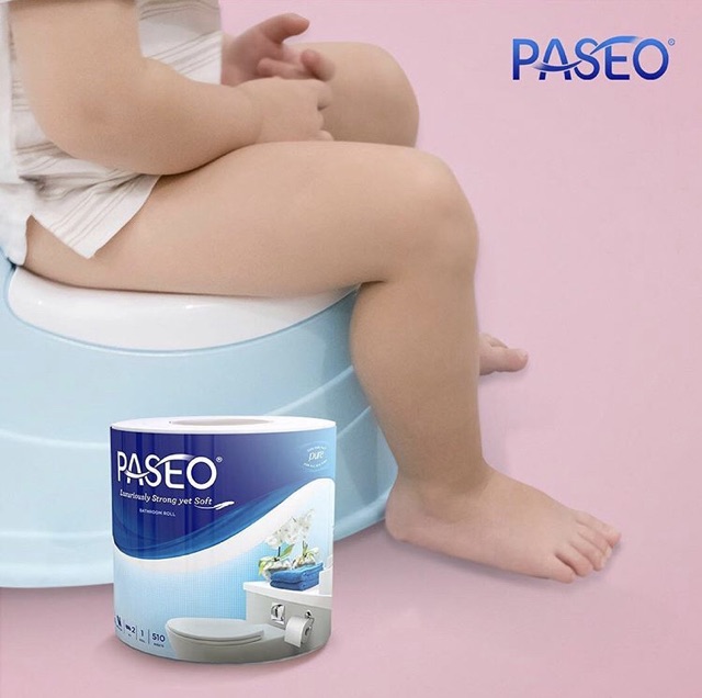 tisu tisue tissue toilet tissue gulung paseo 1roll  2ply 510 sheets-1