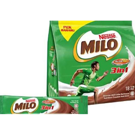 

KL5 MILO MALAYSIA PROTOMALT 3 IN 1 ISI 18 + 3 1NC