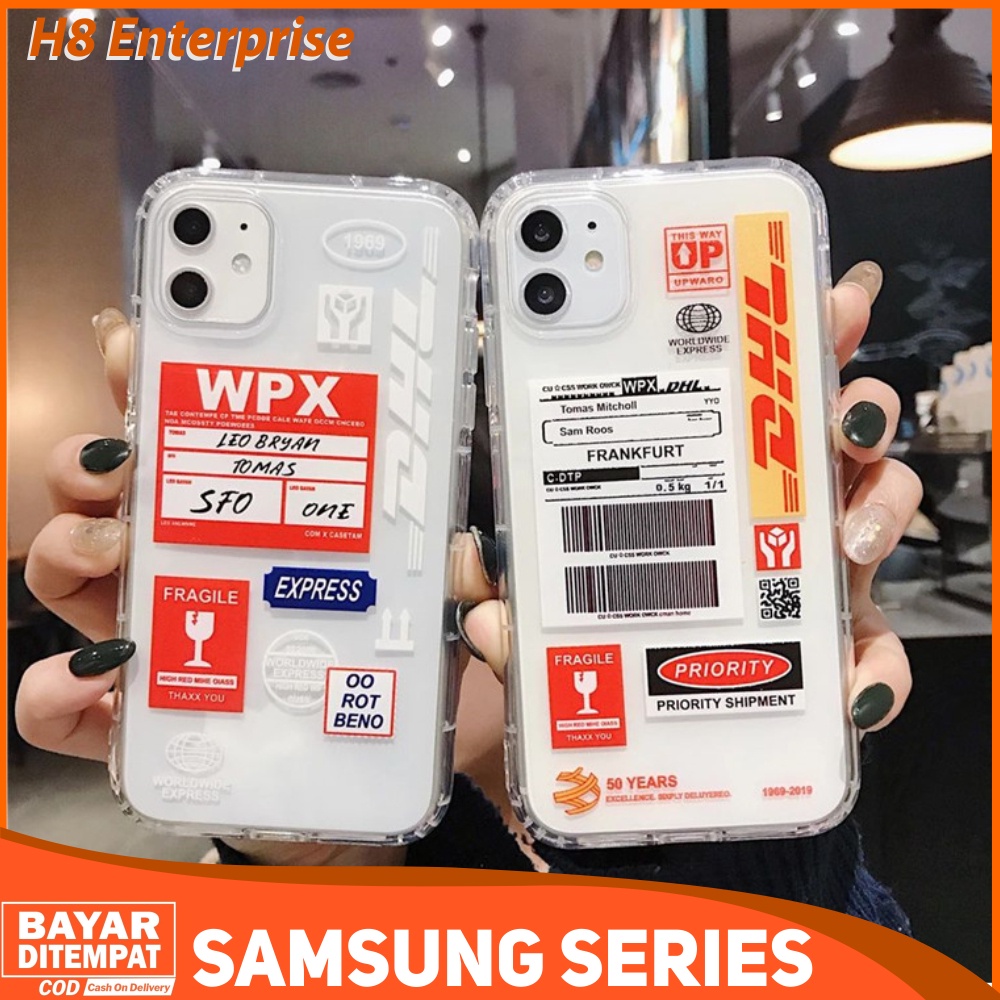 Case Samsung A04S Casing WPX DHL Flight Silicon Transparant Premium