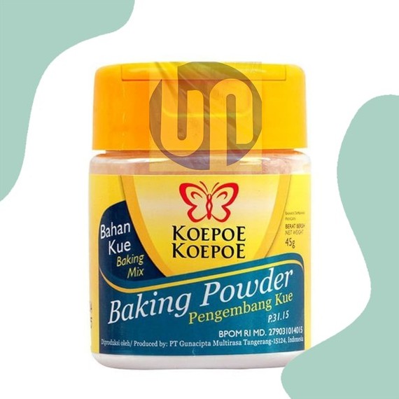 

BAKING POWDER KUPU KUPU / PENGEMBANG KUE KOEPOE KOEPOE 45 GRAM