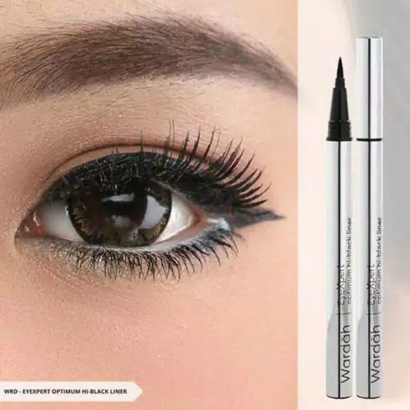 Eyeliner Wardah  EyeXpert Optimum Hi-Black LIner(EYELINER OPTINUM)