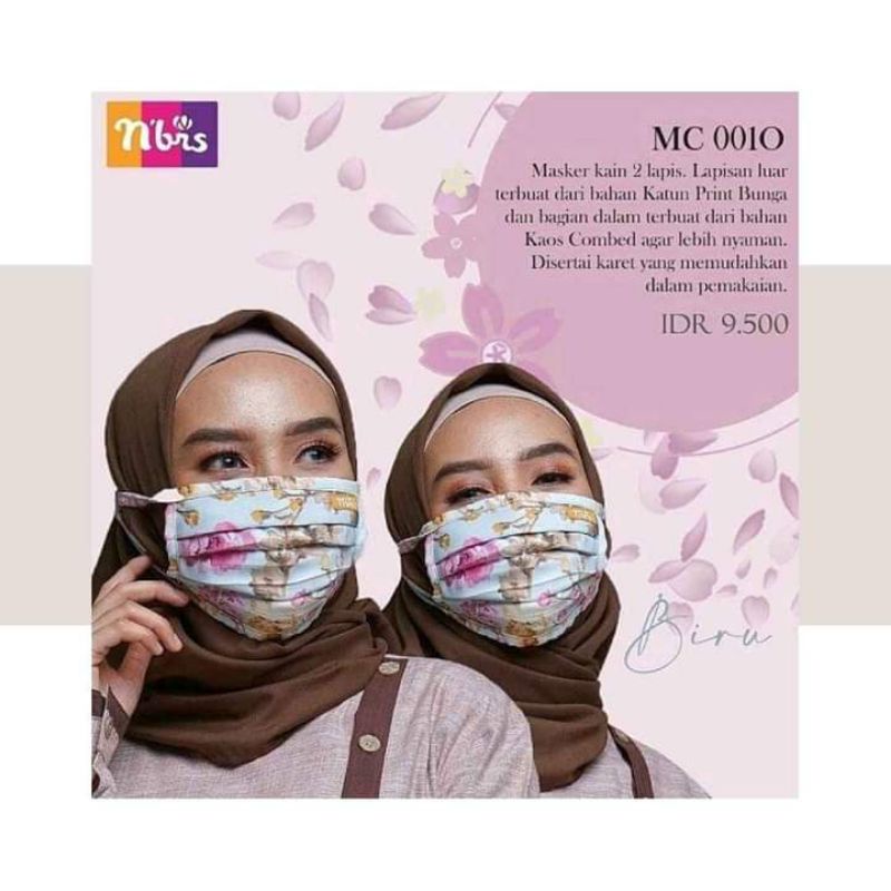 Masker kain Nibras MC 001O