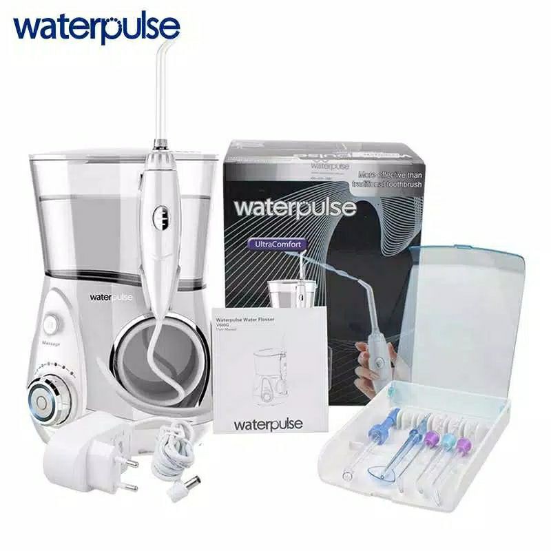 WATERPULSE DENTAL FLOSSER / ALAT PEMBERSIH DAN PEMUTIH GIGI 700ML / WATERPULSE  V660