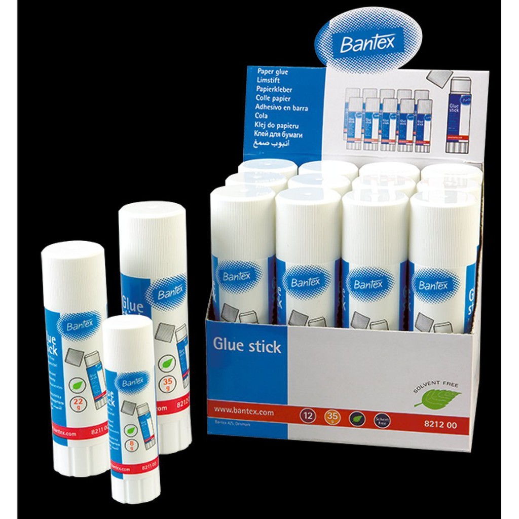 

Lem Stick Putar / Lem Kertas / Glue Stick 22 gr Merk Bantex