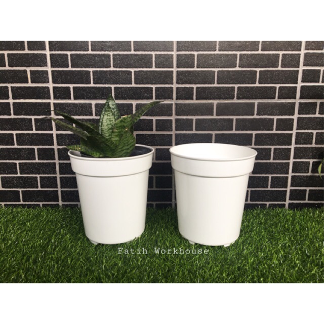  Pot  SV  18 pot  bunga pot  putih  Shopee Indonesia