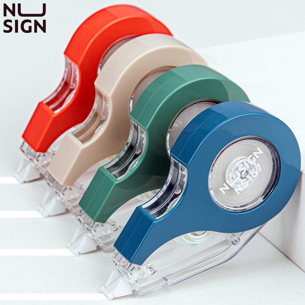 

((BISA COD)) Deli Nusign Correction Tape / Tip Ex Kertas 12mm Bentuk Kapsul Nyaman Digenggam NS157