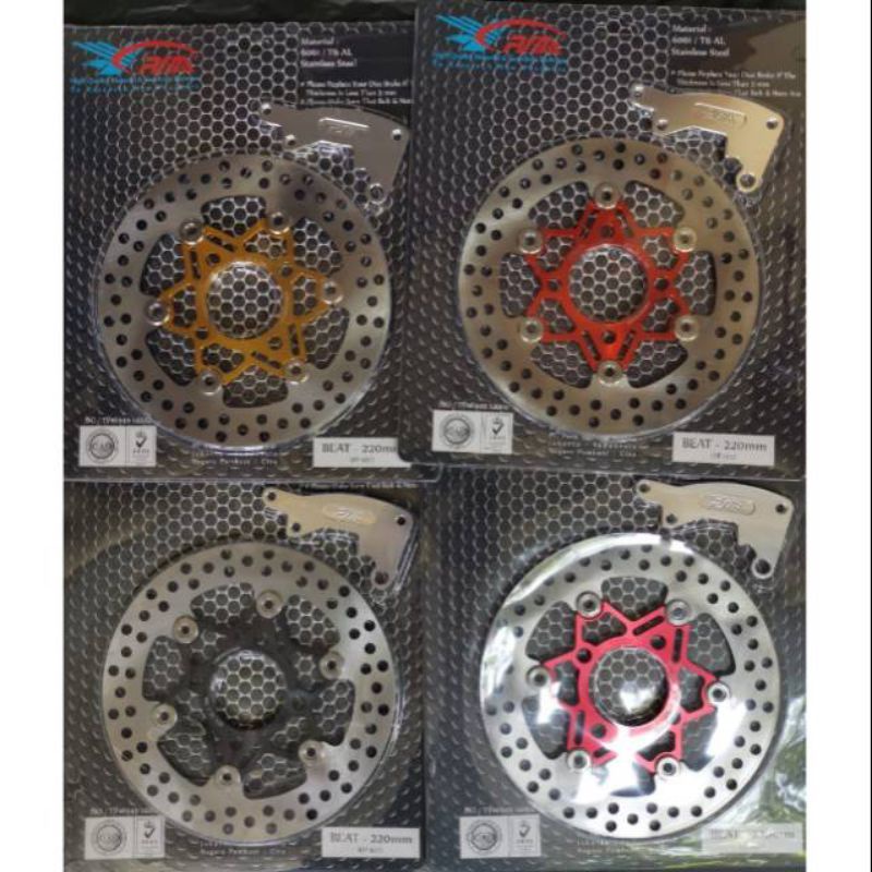 disc brake Beat Psm Piringan cakram PSM beat Scoopy Vario 110 125 150 ukuran 220 model bulat Original produk