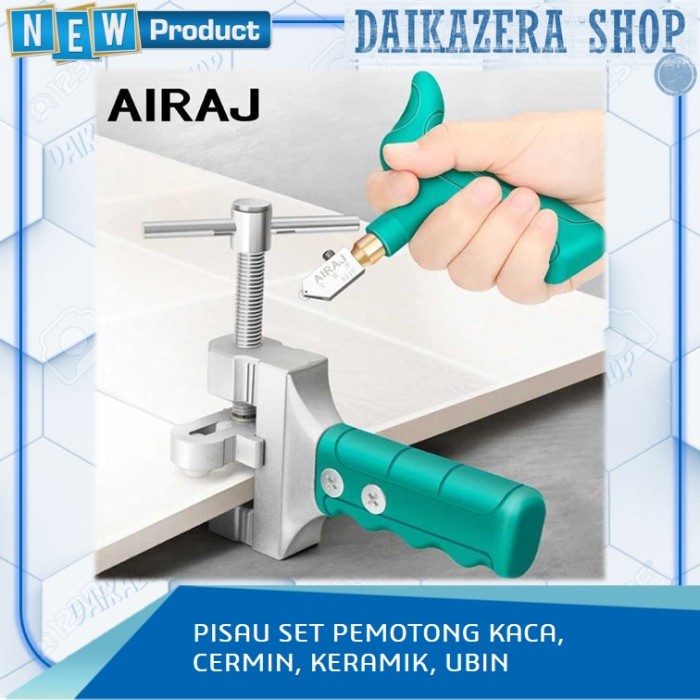 Pisau Set Pemotong Kaca Keramik Glass Diamond Cutter Tile Handheld