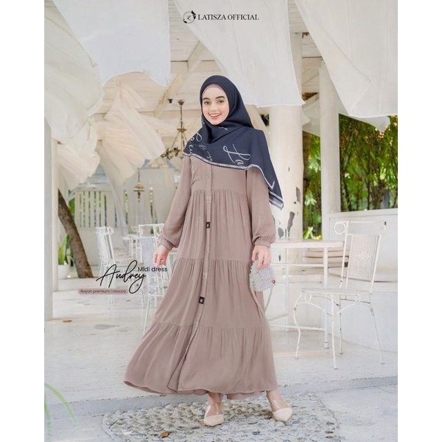 Audrey midi dress by Latisza