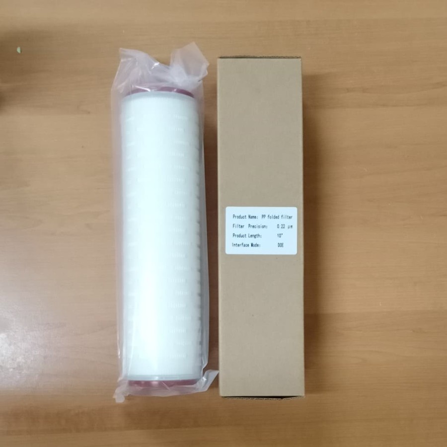 Jual Cartridge Pleated Filter 10 inch / Filter Saringan Air Partikel