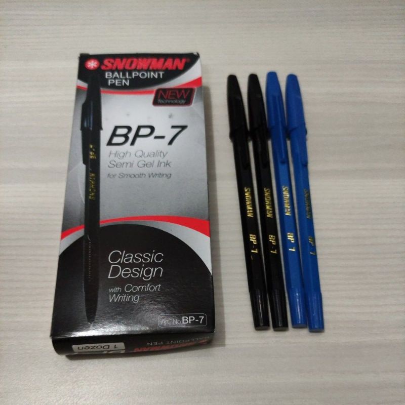 

Ballpoint pen snowman Bp-7
