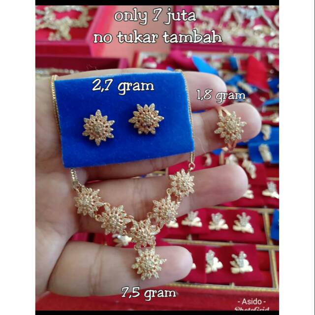 Berlian medan Set bintang laut