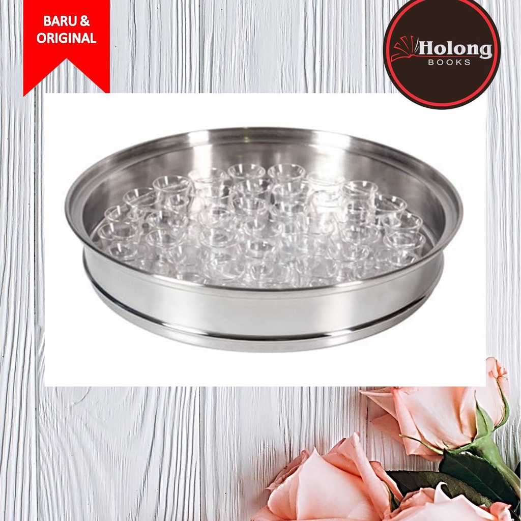 Nampan  Baki Perjamuan Kudus isi 42 Sloki