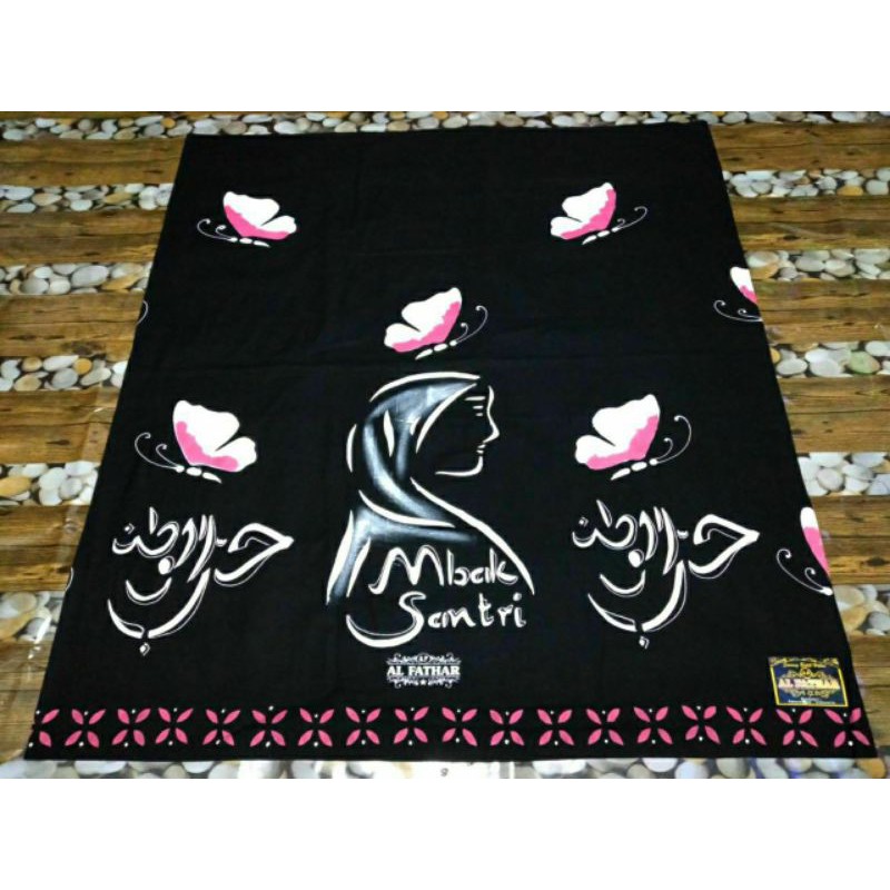 SARUNG BATIK LUKIS MOTIF SAMURAI / SARUNG SINOBI 1 SARUNG PRIA 1 SARUNG HADROH