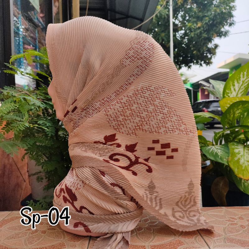 SEGIEMPAT PLISKET MOTIF / JILBAB SEGIEMPAT PLISKET / SEGIEMPAT VOAL / SEGI EMPAT PLISKET / VOAL MOTIF / JILBAB PLISKET-Sp-04