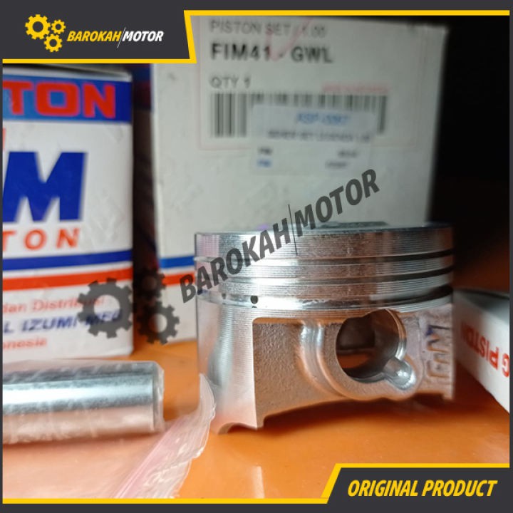 Piston kit seher set KLX FIM size 58 58.5 59 59.5 60, 61 62 63 64 pen 14 FIM-5