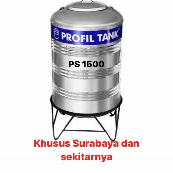Tangki Air / Tandon Stainless Profil Tank PS 1500 L / 1500 Liter