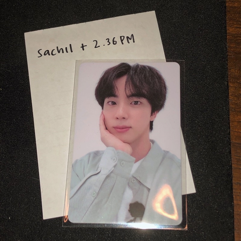 [BOOKED] BTS BUTTER LUCKY DRAW HYBE INSIGHT PHOTOCARD JIN — ld pc seokjin