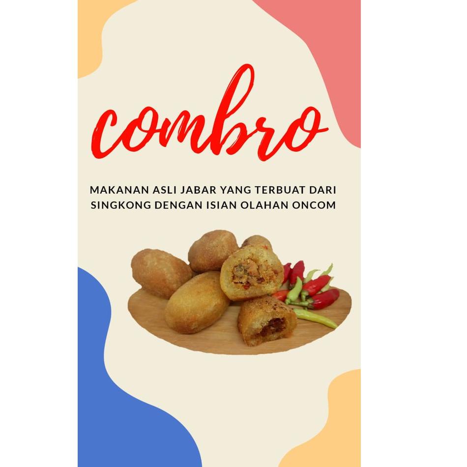 

㊓ Combro (Oncom Dijero) Original Frozen (include ice gell)