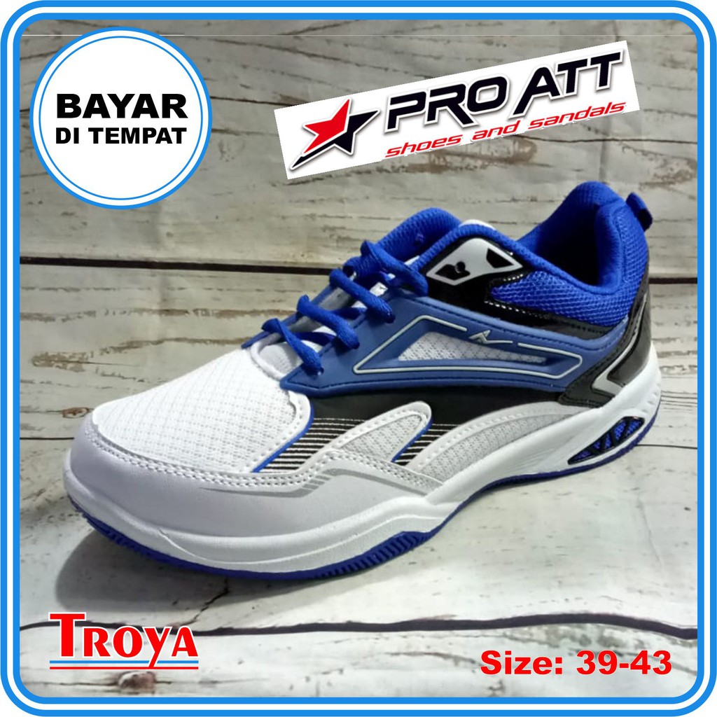 TROYA - NEW ERA Sepatu Sneakers BSD Original Putih Merah Biru 39-42 – Sepatu Pria Original Termurah