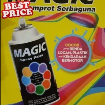 PILOK MAGIC  MC 11 CANDY TONE YELLOW KUNING  CAT SEMPROT SERBAGUNA