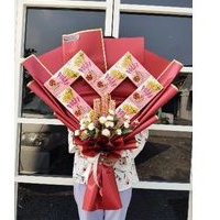 

buket pokky love viral