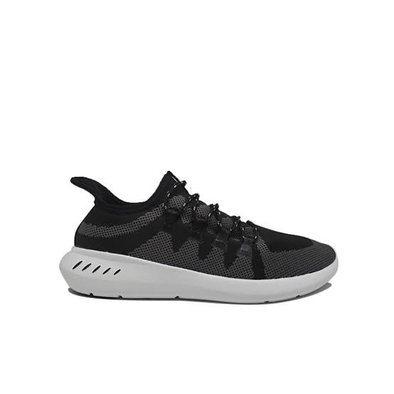 Sepatu Piero Casual Rewind Knit Black