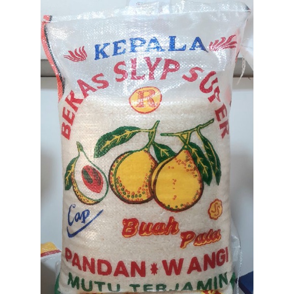 

Beras buah pala Pandan wangi super ORGANIK 5KG-20KG [KUWALITAS TERBAIK]