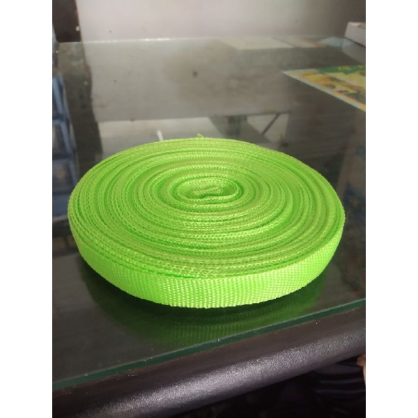 bisban tali webbing pelipit pinggiran jahitan uk 1, 5 cm 1 roll 27 meter