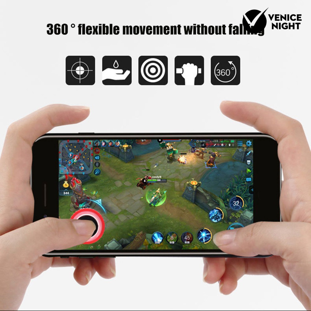 Q9 Mobile Phone Tablet Game Controller Joystick Tombol Layar Sentuh